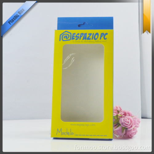 Plastic Packaging Box with Window Paper Box